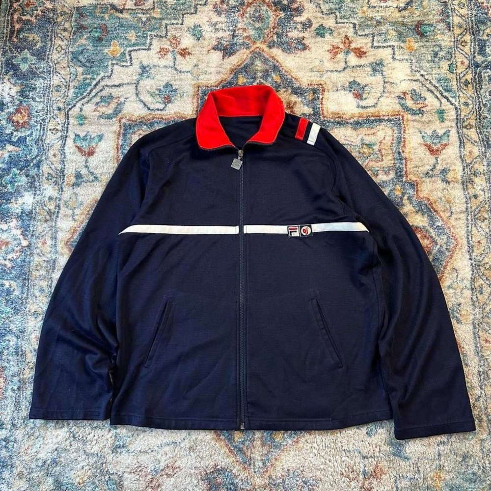 Vintage 70s Fila Bjorn Borg Zip-up Track Jacket Large